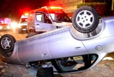 Motorista embriagado causa grave acidente e coloca em risco família em Rondonópolis