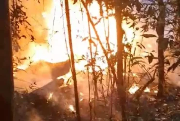 Vitimas carbonizadas em acidente aereo de Sorriso sao identificadas