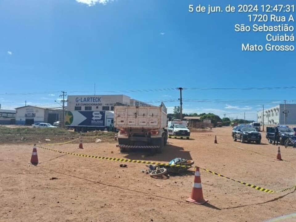 Acidente na BR-364 em Cuiabá deixa um morto e um ferido grave