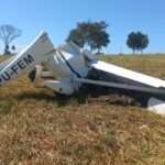 Avião cai em Mirassol D’Oeste e mata piloto e passageiro.