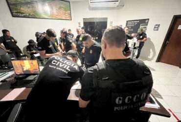 Operação Assintonia: Megaoperação da Polícia Civil desarticula organização criminosa em Mato Grosso