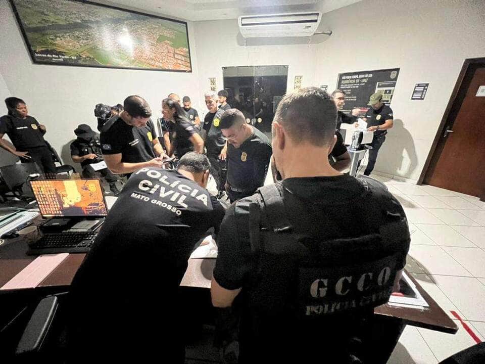 Operação Assintonia: Megaoperação da Polícia Civil desarticula organização criminosa em Mato Grosso