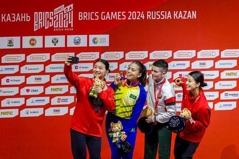 Brasil ganha as primeiras medalhas nos Jogos do Brics -