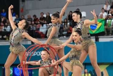 Brasil tem nota histórica na ginástica rítmica e mostra força para Mundial 2025 - divulgação