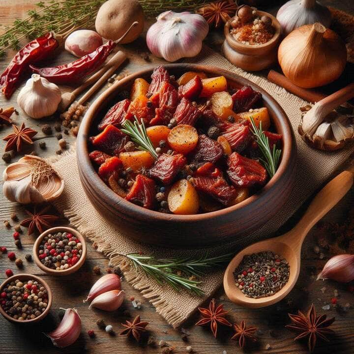 Como fazer carne seca com batata corada