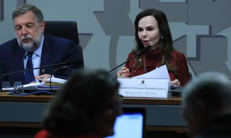 Brasília (DF) 19/06/2024 A Comissão de Educação (CE) do Senado durante reunião para analisar e votar o novo parecer sobre o projeto de lei (PL 5. 230/2023) que prevê uma nova reforma do ensino médio. A relatora é a senadora Professora Dorinha Seabra. Foto Lula Marques/ Agência Brasil