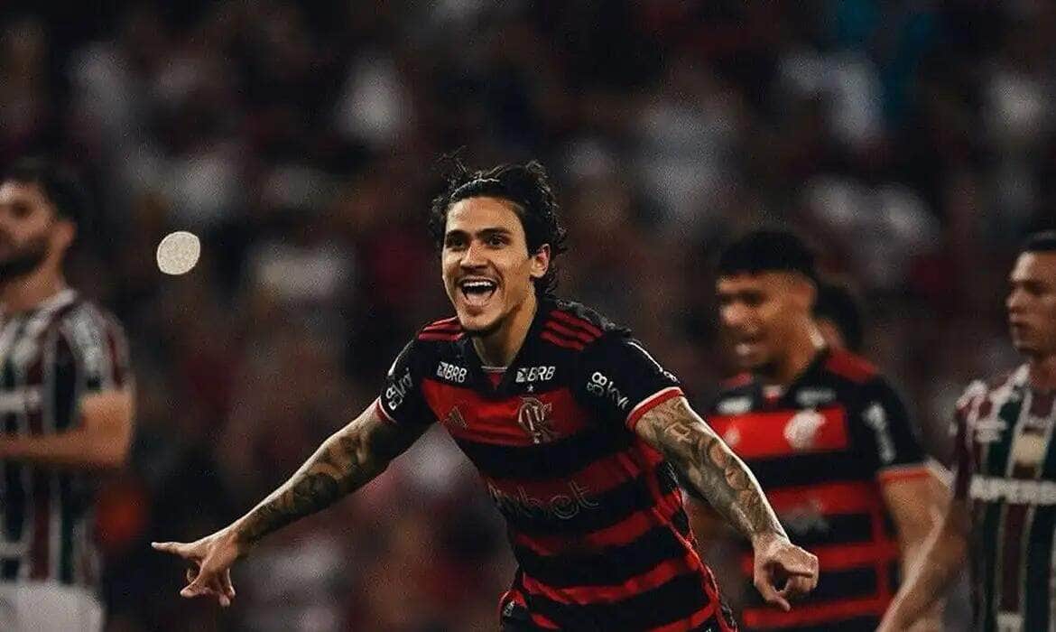 Flamengo vence Flu por 1 a 0 com gol de pênalti de Pedro - Brasileiro - em 23/06/2024 Por: Reprodução Instagram/Flamengo