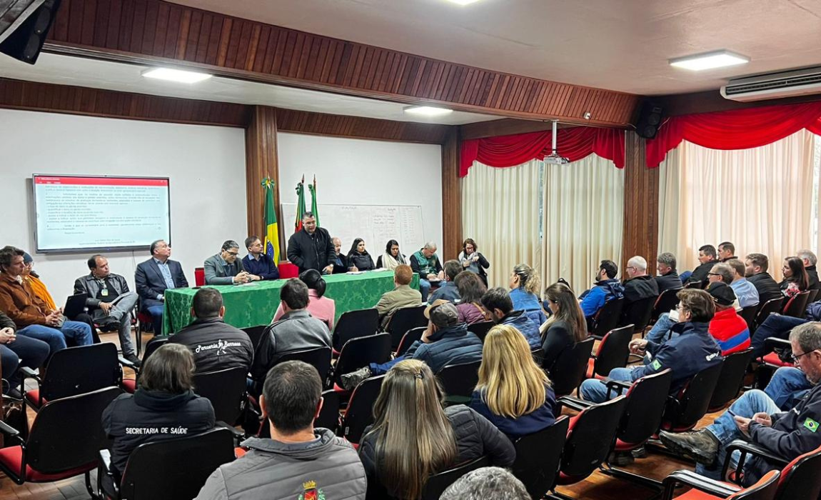 Gabinete Itinerante do Mapa realiza trabalho para apoiar agro gaúcho