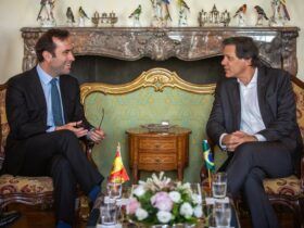 Haddad e ministro da Economia espanhol avançam debates sobre taxação dos super-ricos - Foto: Diogo Zacarias/MF