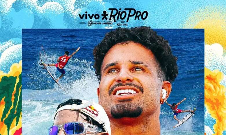Rio de Janeiro (RJ) 28/06/2024 - Esportes Ítalo Ferreira é campeão de surfe em Saquarema e entra no top 5 da WSL O campeão olímpico derrotou na final o paranaense Yago Dora Foto: X/WS Brasil