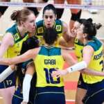 seleção brasileira feminina de vôlei - Liga das Nações 2024 Por: Divulgação/ Volleyball World