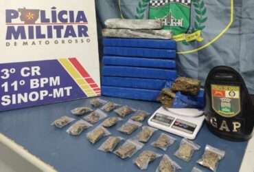 PM apreende nove tabletes e 20 porções de maconha em zona rural de Sinop_667d92f2cb9df.jpeg