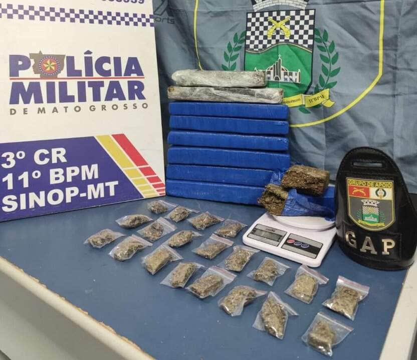 PM apreende nove tabletes e 20 porções de maconha em zona rural de Sinop_667d92f2cb9df.jpeg
