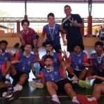 Seleção de voleibol de Jaciara foi campeã nos Jogos Estudantis  - Foto por: Divulgação