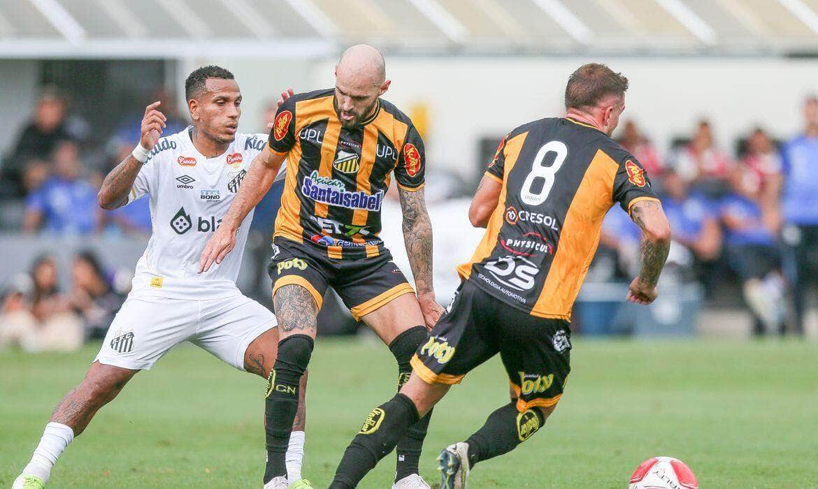 santos, novorizontino, Campeonato Paulista Por: Fernanda Luz/Agência Paulistão/Direitos Reservados
