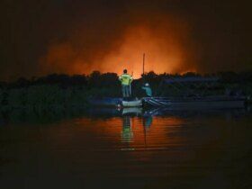 RETROSPECTIVA_2023 - Incêndios castigam o Pantanal. - Foto: Joédson Alves/Agência Brasil