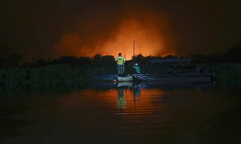 queimadas no Pantanal