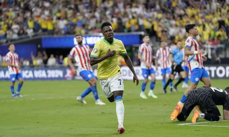 brasil, paraguai, copa américa Por: Lucas Peltier-USA TODAY Sports/Direitos Reservados