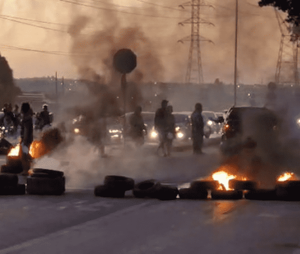 Acidente que matou mulher em Cuiabá gera protesto por mais segurança na via