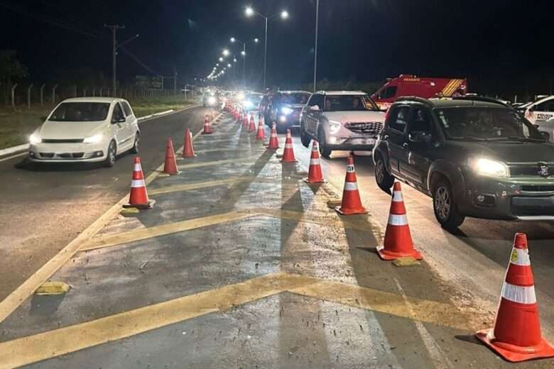 Operação Lei Seca flagra quatro motoristas embriagados na Estrada de Chapada