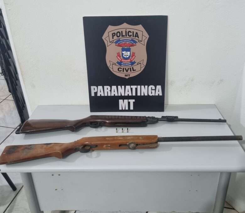 Polícia prende autor de furto de armas de fogo em Paranatinga