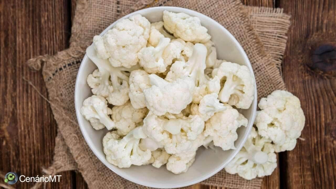 Receita com couve-flor