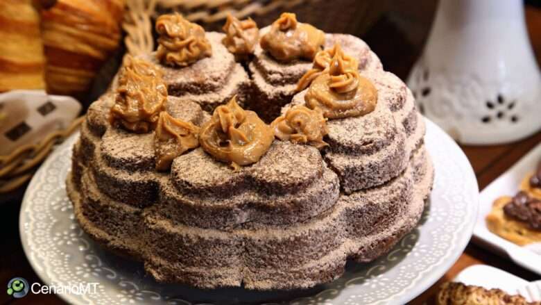 Receita de bolo de churros