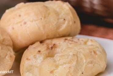 Receita de bolo de pão de queijo