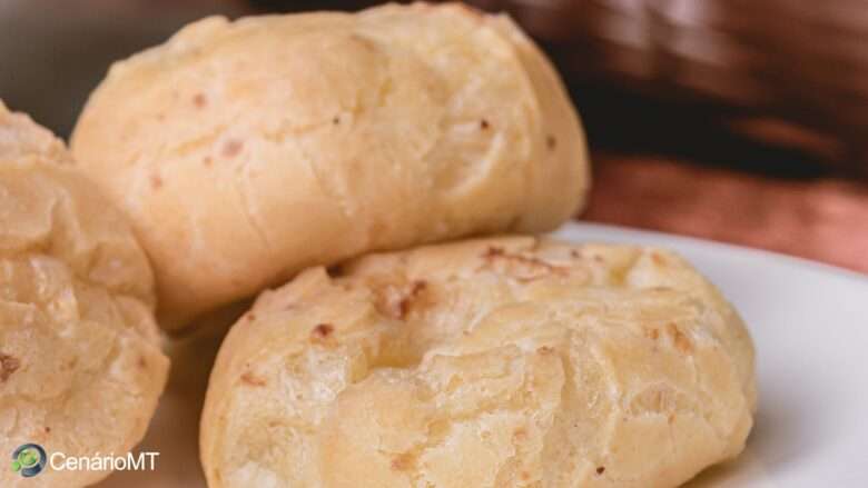 Receita de bolo de pão de queijo