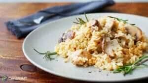 Receita de risoto simples