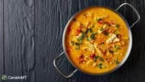 Receita de sopa de frango