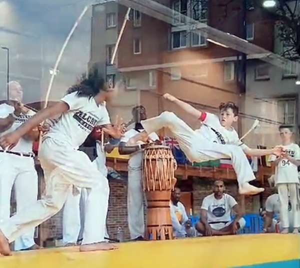 capoeira painel paris