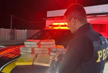 Polícia Rodoviária Federal apreende skunk e cocaína na BR-163 em Matupá (MT)