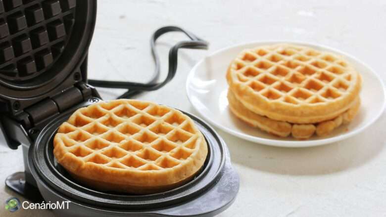 Receita de waffle