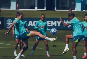 seleção brasileira feminina de futebol entra na reta final da preparação para Paris 2024 na Granja Comary, em 10/07/2024 Por: Divulgação/CBF