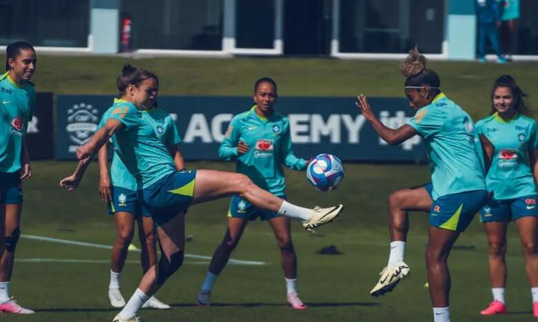 seleção brasileira feminina de futebol entra na reta final da preparação para Paris 2024 na Granja Comary, em 10/07/2024 Por: Divulgação/CBF