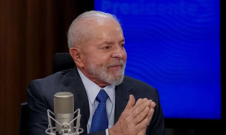 07/05/2024 – O presidente Lula, durante entrevista no programa Bom Dia, Presidente, nos estúdios da EBC. Foto: Rafa Neddermeyer/Agência Brasil