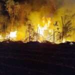 Incêndio ameaça aldeia Umutina no Pantanal e mobiliza bombeiros