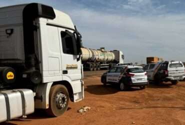 Caminhoneiro é feito refém em tentativa de roubo de carreta em rodovia de Mato Grosso