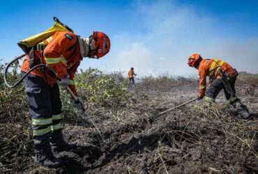 Corpo de Bombeiros combate 17 incêndios em Mato Grosso nesta quinta-feira