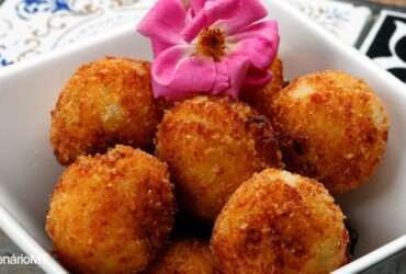 Receita de bolinho de arroz