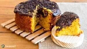 Receita de bolo de cenoura de liquidificador