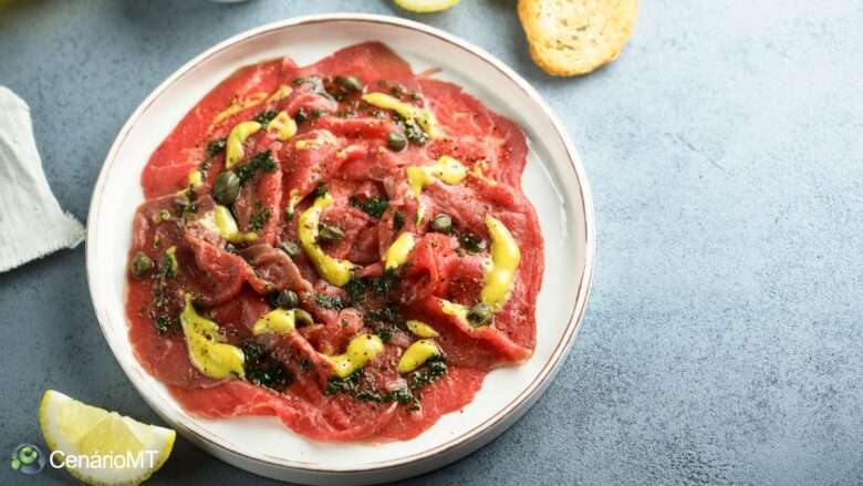 Receita de carpaccio