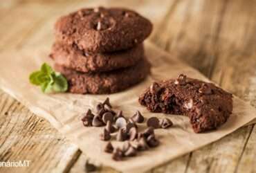 Receita de cookies de chocolate