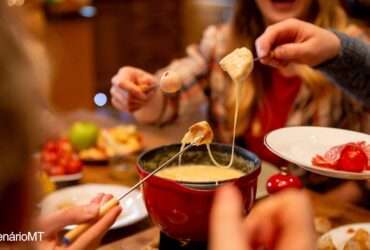 Receita de fondue de queijo