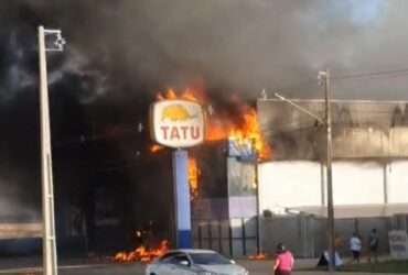 Incêndio destrói loja de implementos agrícolas em Tapurah