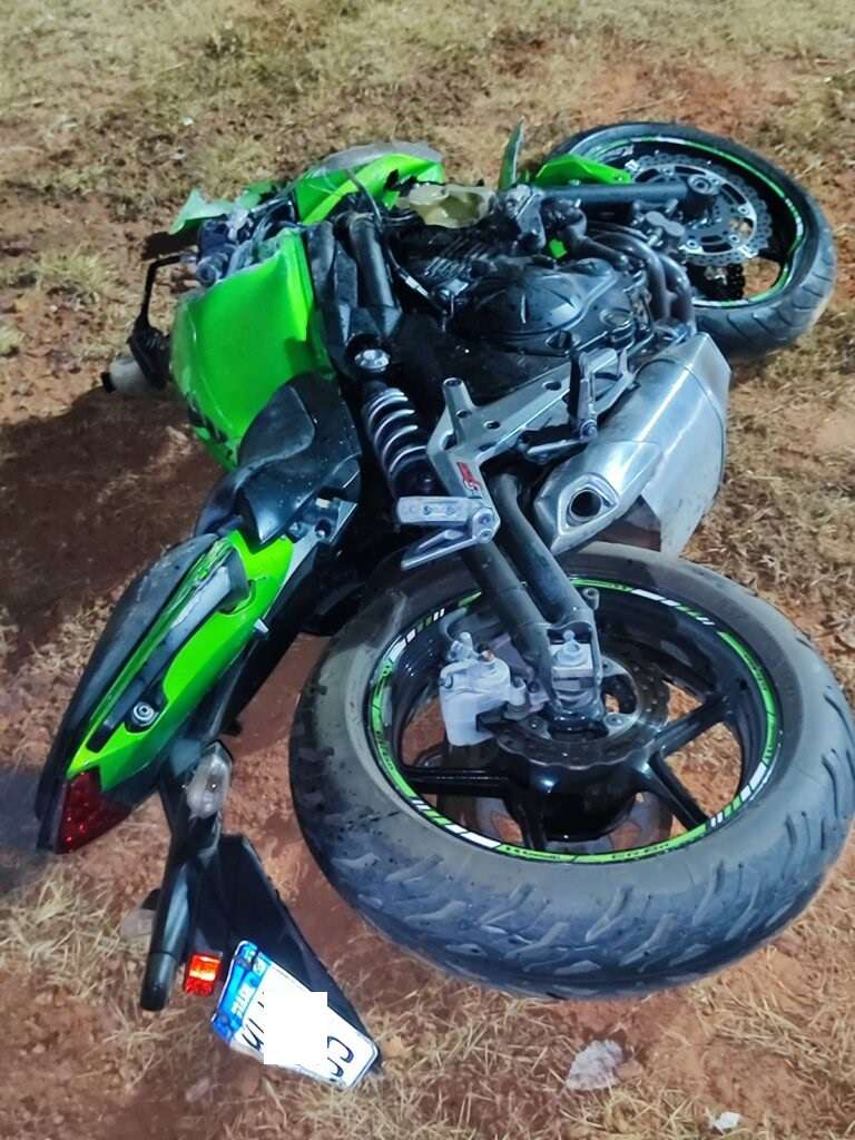 Motociclista morre em grave acidente de trânsito na madrugada em Sorriso