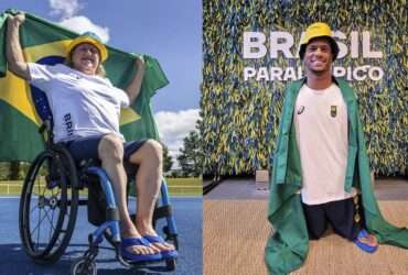 Rio de Janeiro (RJ), 27. 08. 2024 - Campeões paralímpicos Beth Gomes e Gabriel Araújo serão os porta-bandeiras do Brasil na cerimônia de abertura dos Jogos Paralímpicos de Paris 2024. Foto: Comitê Paralímpico Brasileiro/Divulgação