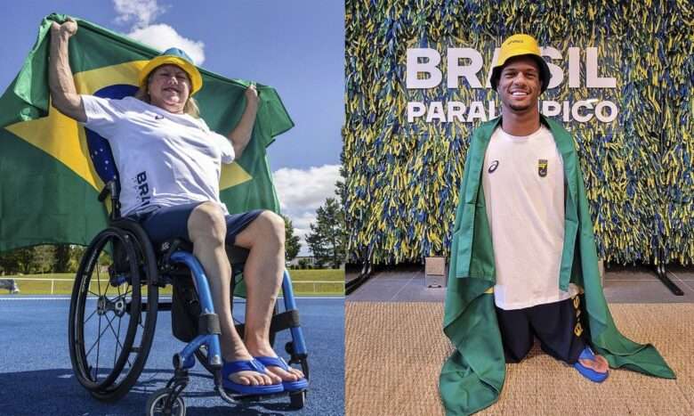 Rio de Janeiro (RJ), 27. 08. 2024 - Campeões paralímpicos Beth Gomes e Gabriel Araújo serão os porta-bandeiras do Brasil na cerimônia de abertura dos Jogos Paralímpicos de Paris 2024. Foto: Comitê Paralímpico Brasileiro/Divulgação