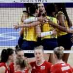 brasil, polônia, vôlei, jogos de paris Por: Alexandre Loureiro/COB